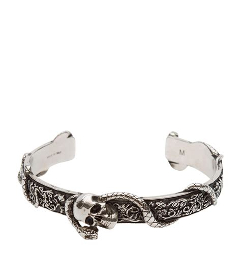 alexander mcqueen snake bracelet